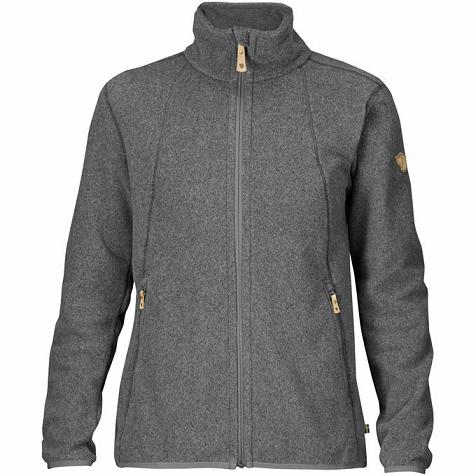 Fjallraven Stina Fleece Grey Singapore For Women (SG-14832)